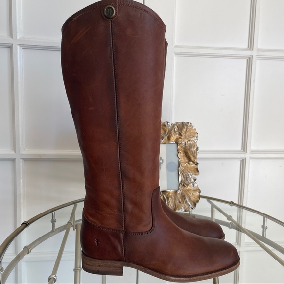 FRYE Melissa Button 2 SIZE 8.5 - Picture 4 of 10